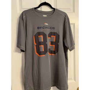 Wes Welker #83 Denver Broncos NFL Men's  Blue T -L